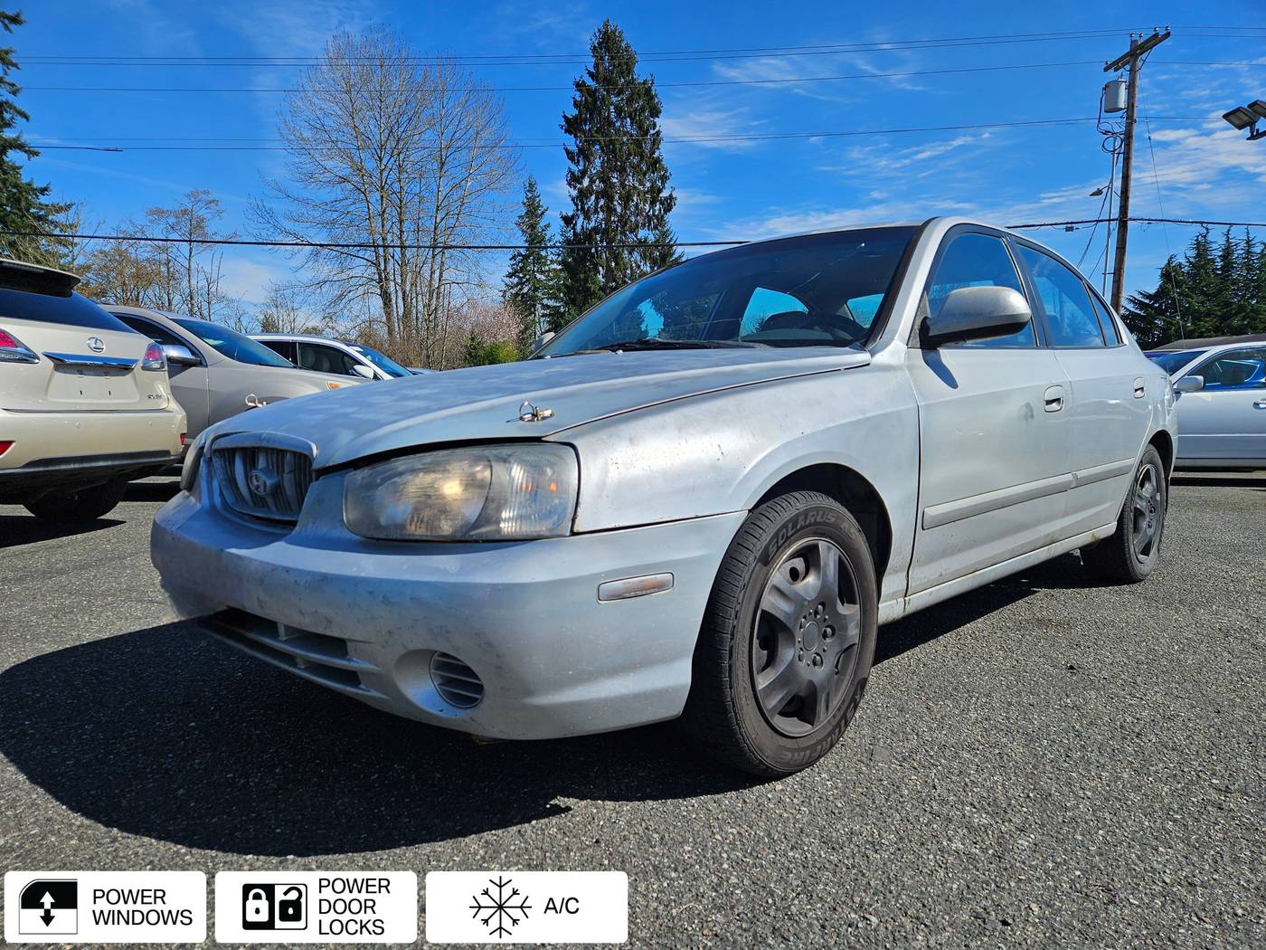 2001 Hyundai Elantra GLS — Sedan — 204,895 mi — Everett, WA