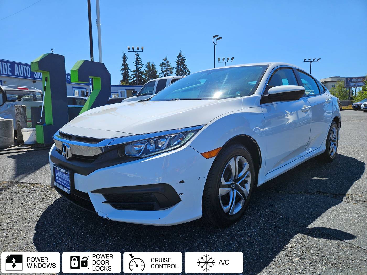 2018 Honda Civic LX — Sedan — 56,068 mi — Everett, WA