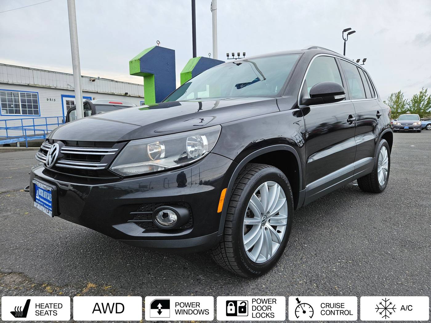 2014 Volkswagen Tiguan SE — SUV — 105,973 mi — Everett, WA