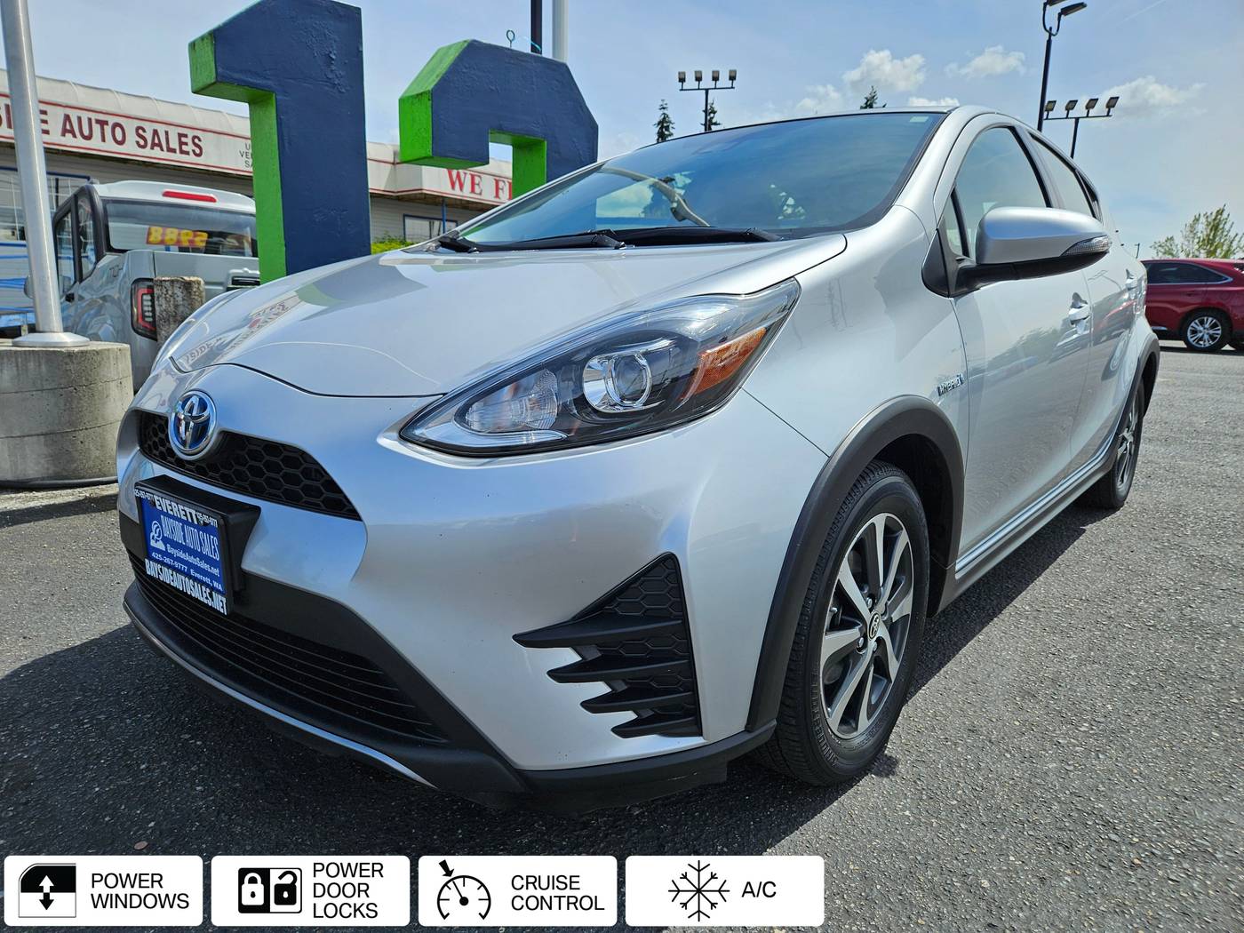 2018 Toyota Prius c One — Hatchback — 72,745 mi — Everett, WA