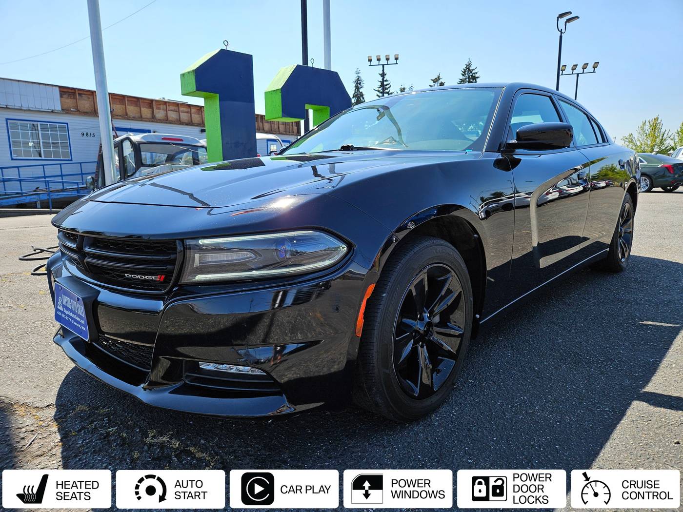 2017 Dodge Charger SXT — Sedan — 93,618 mi — Everett, WA
