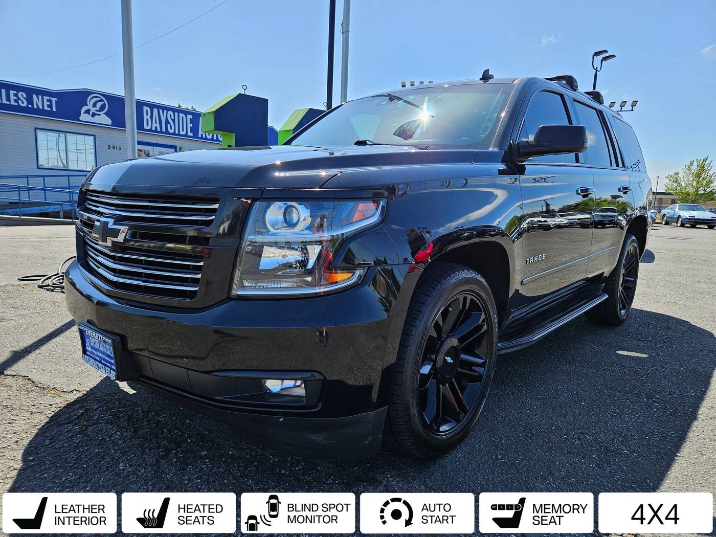 2015 Chevrolet Tahoe LTZ — SUV — 113,885 mi — Everett, WA
