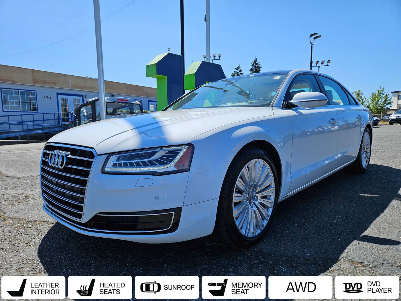 2015 Audi A8 3.0S — Sedan — 91,628 mi — Everett, WA