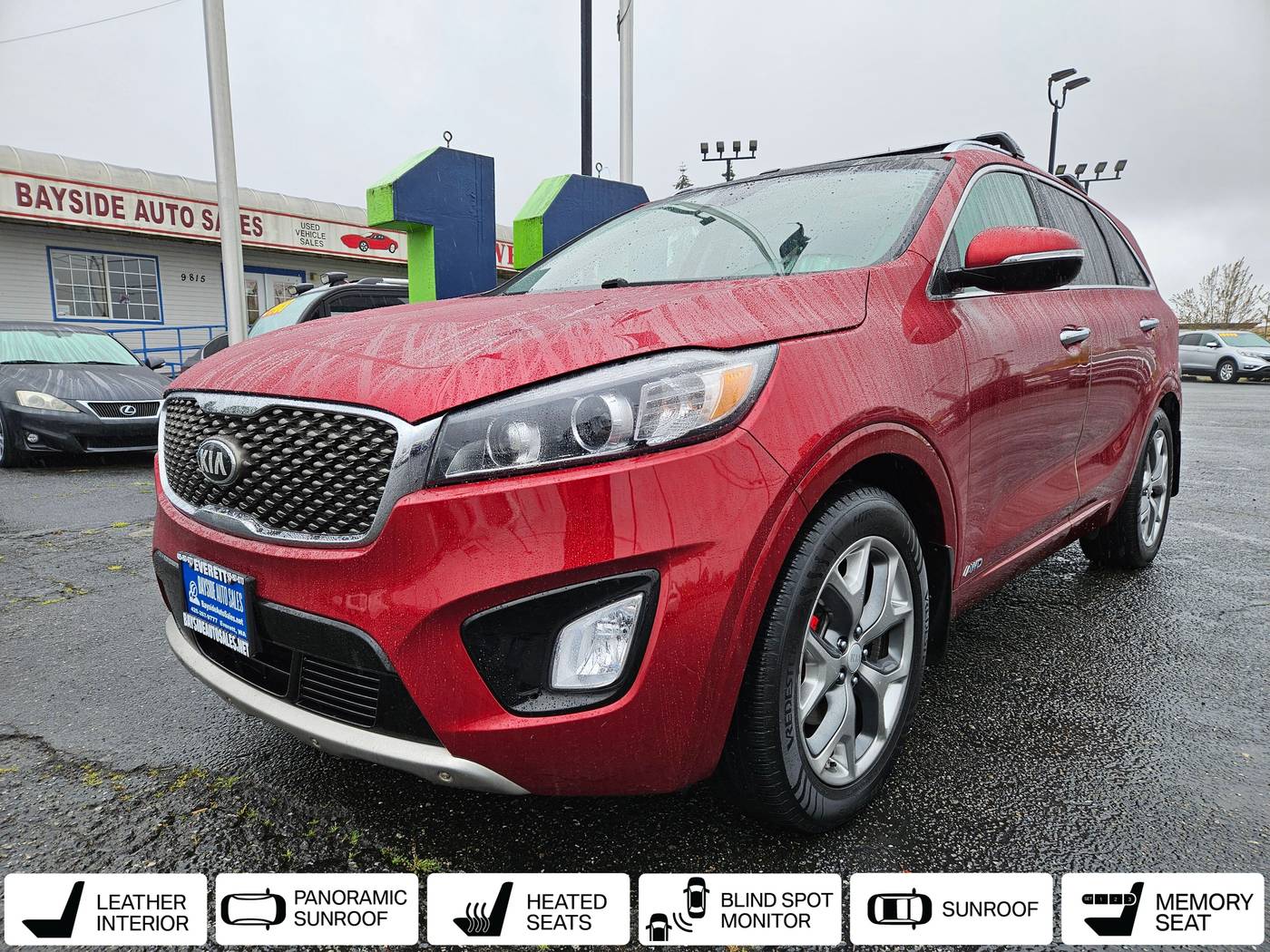 2018 Kia Sorento SX V6 — SUV — 57,853 mi — Everett, WA