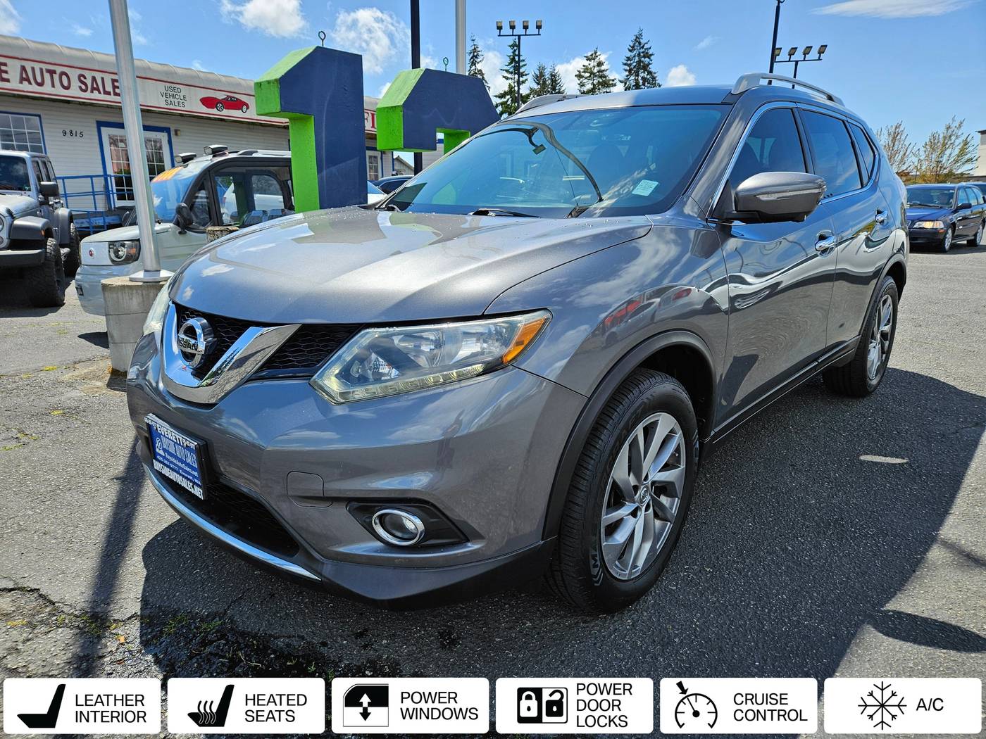 2015 Nissan Rogue SL — SUV — 101,601 mi — Everett, WA