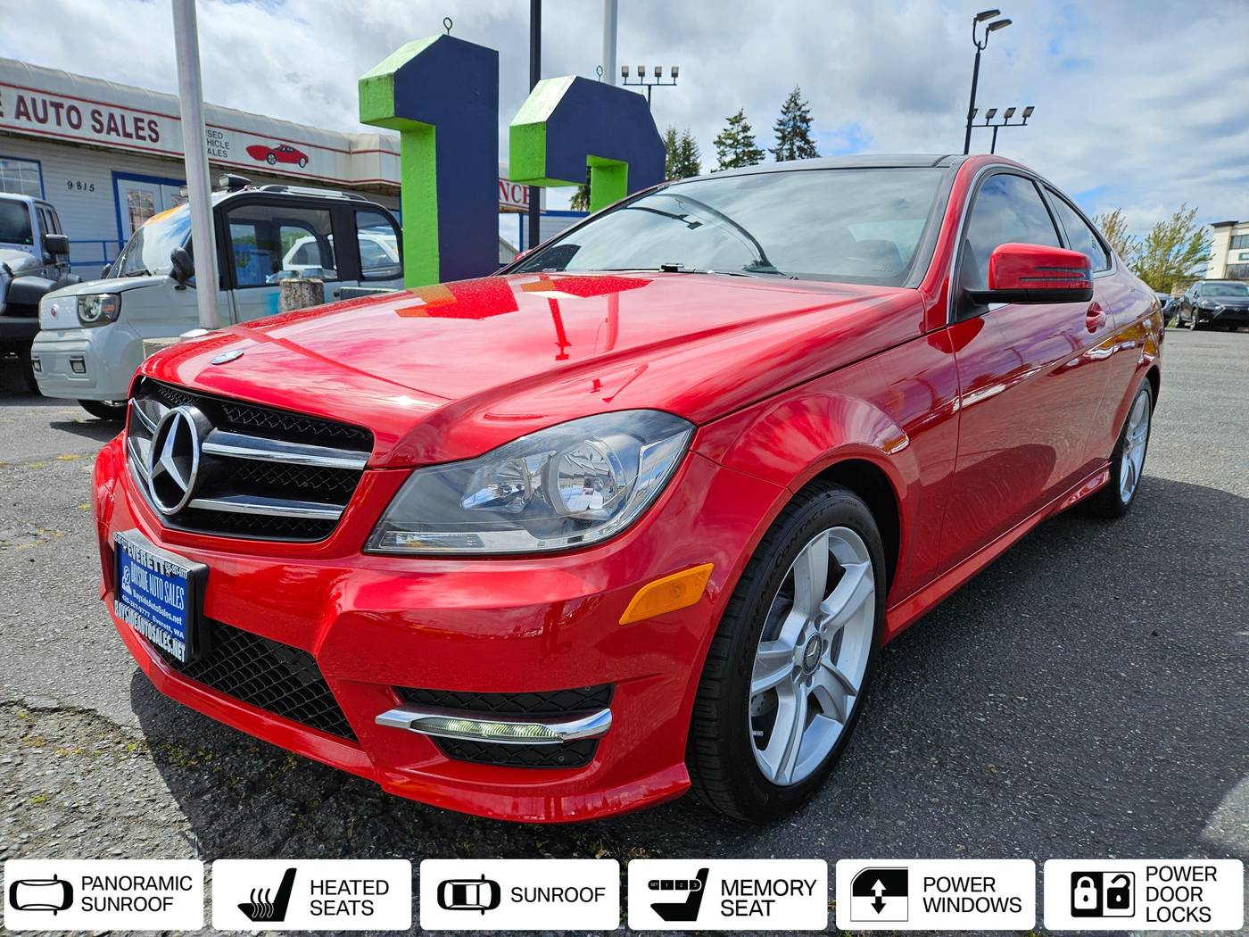 2015 Mercedes-Benz C-Class C 250 — Coupe — 91,350 mi — Everett, WA