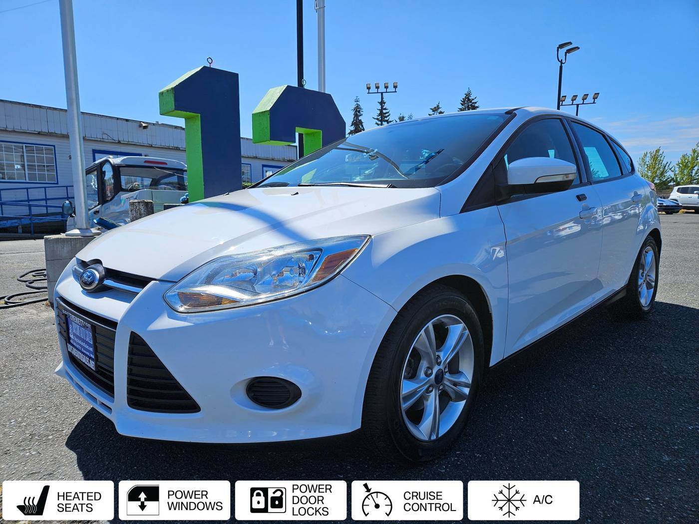 2014 Ford Focus SE — Hatchback — 91,160 mi — Everett, WA
