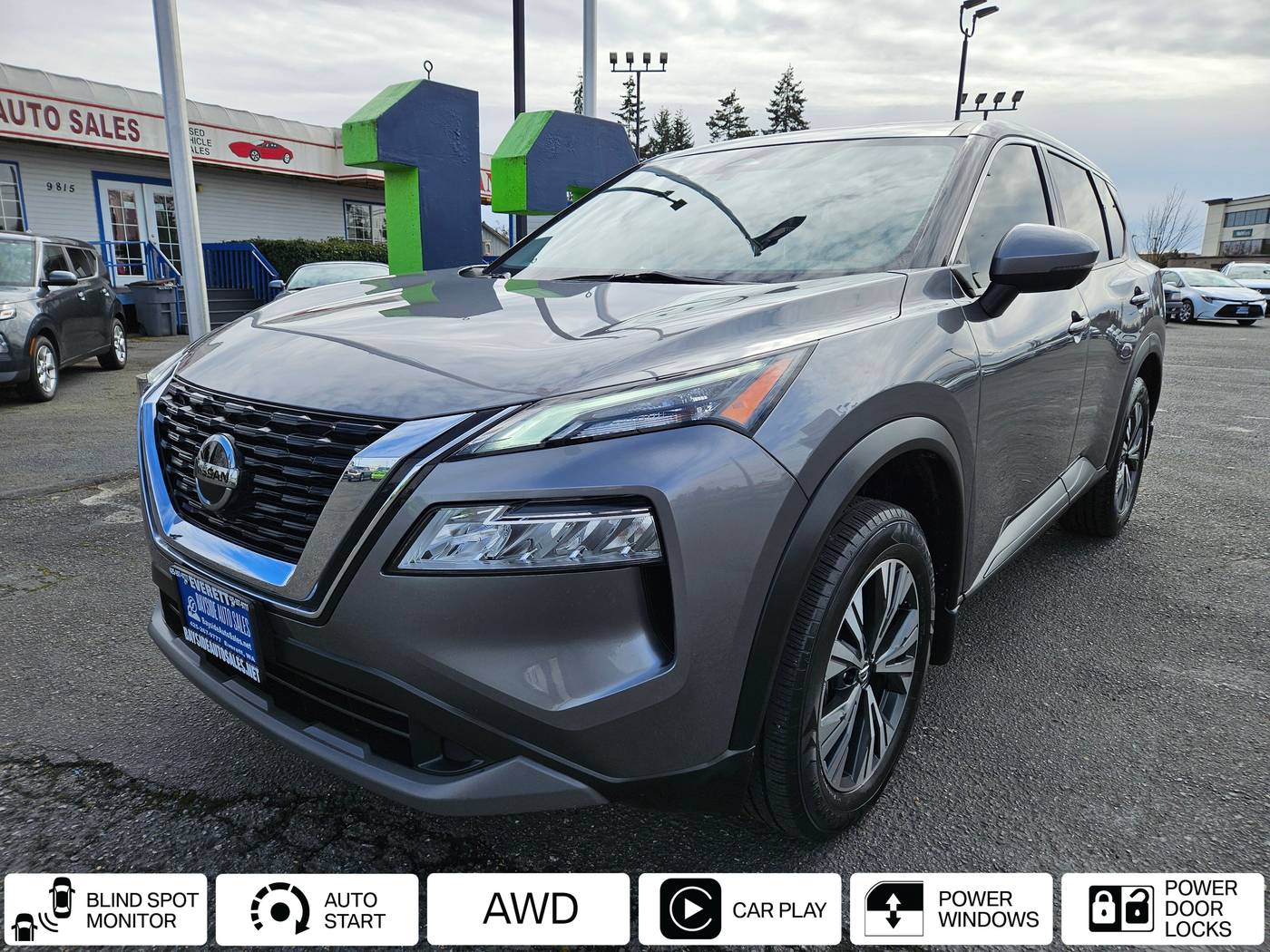 2021 Nissan Rogue SV — SUV — 96,931 mi — Everett, WA