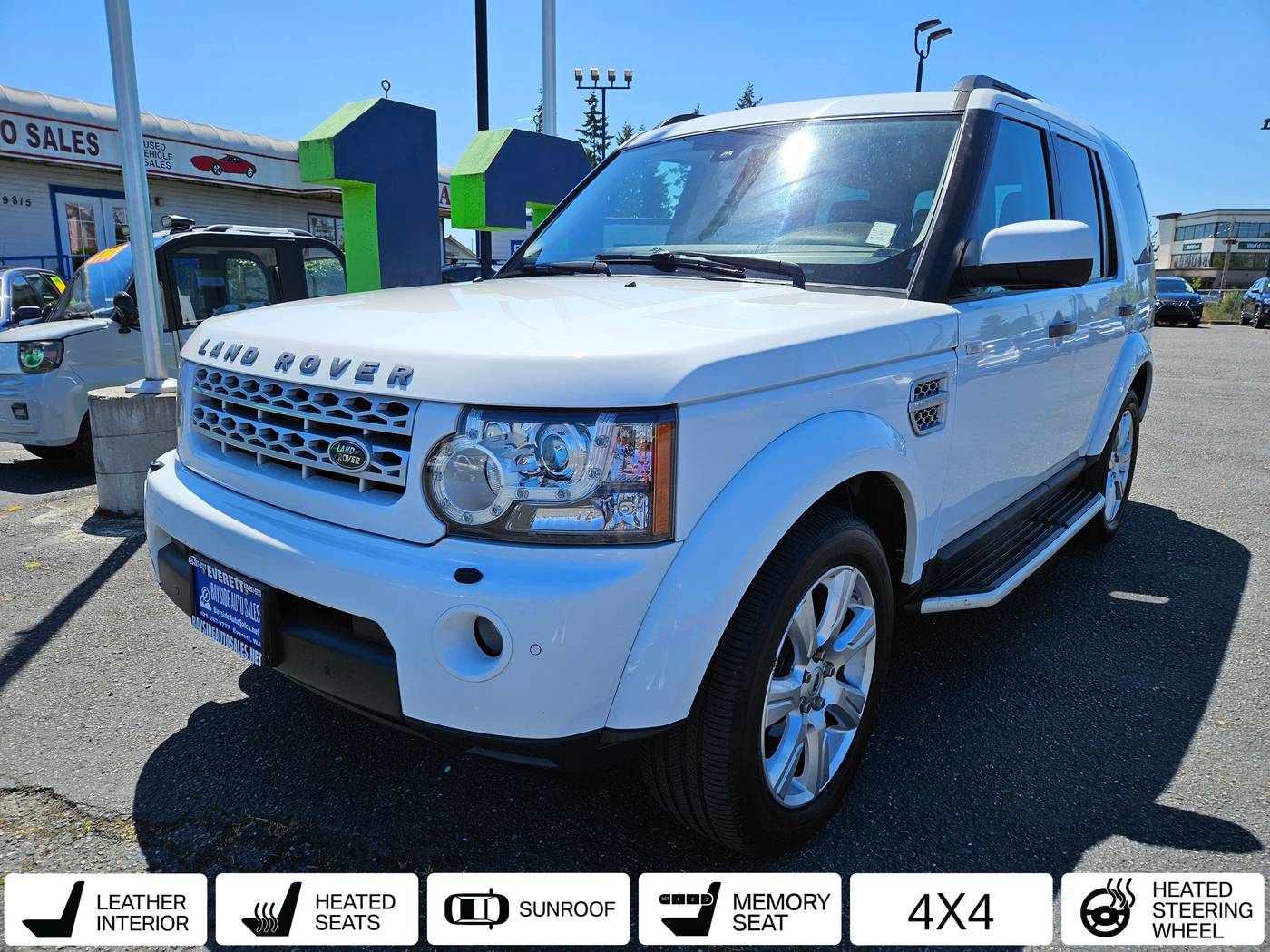 2013 Land Rover LR4 LUX — SUV — 94,352 mi — Everett, WA