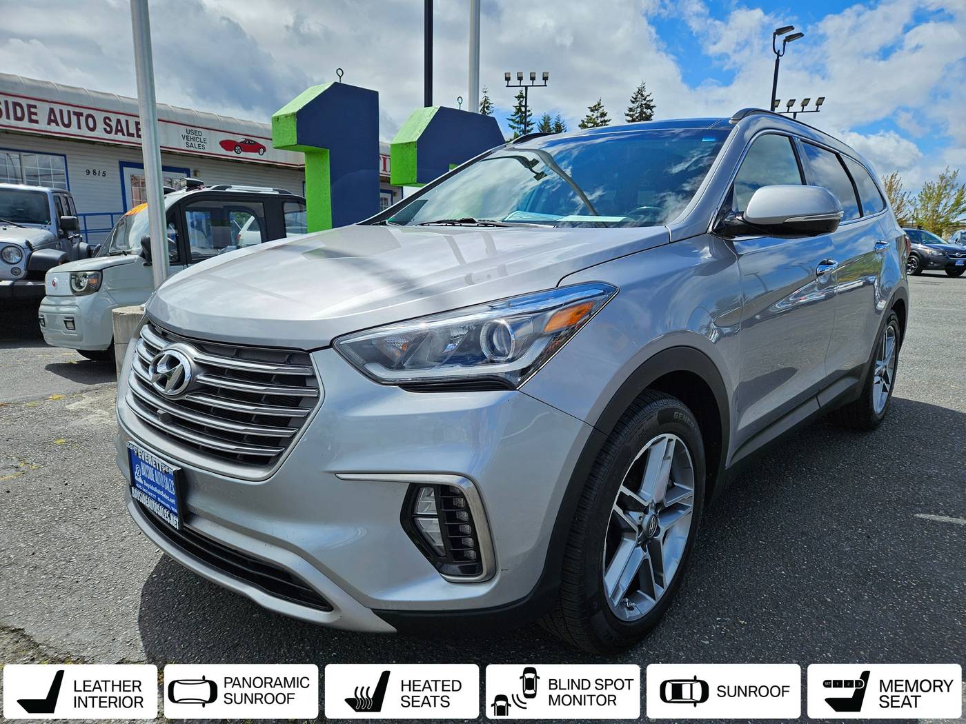 2017 Hyundai Santa Fe SE Ultimate — SUV — 91,384 mi — Everett, WA