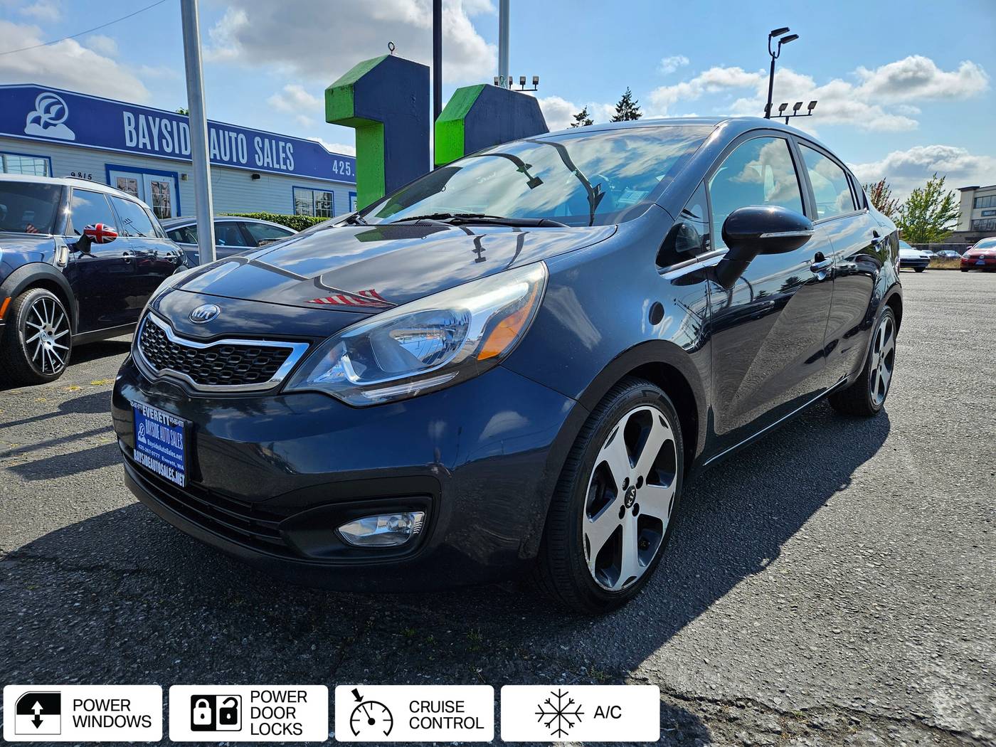 2013 Kia Rio SX — Sedan — 127,280 mi — Everett, WA
