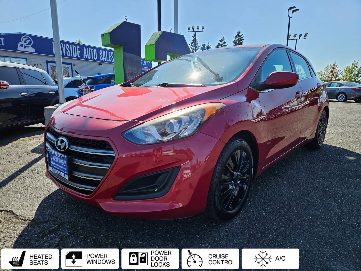 2016 Hyundai Elantra GT — Hatchback — 100,324 mi — Everett, WA