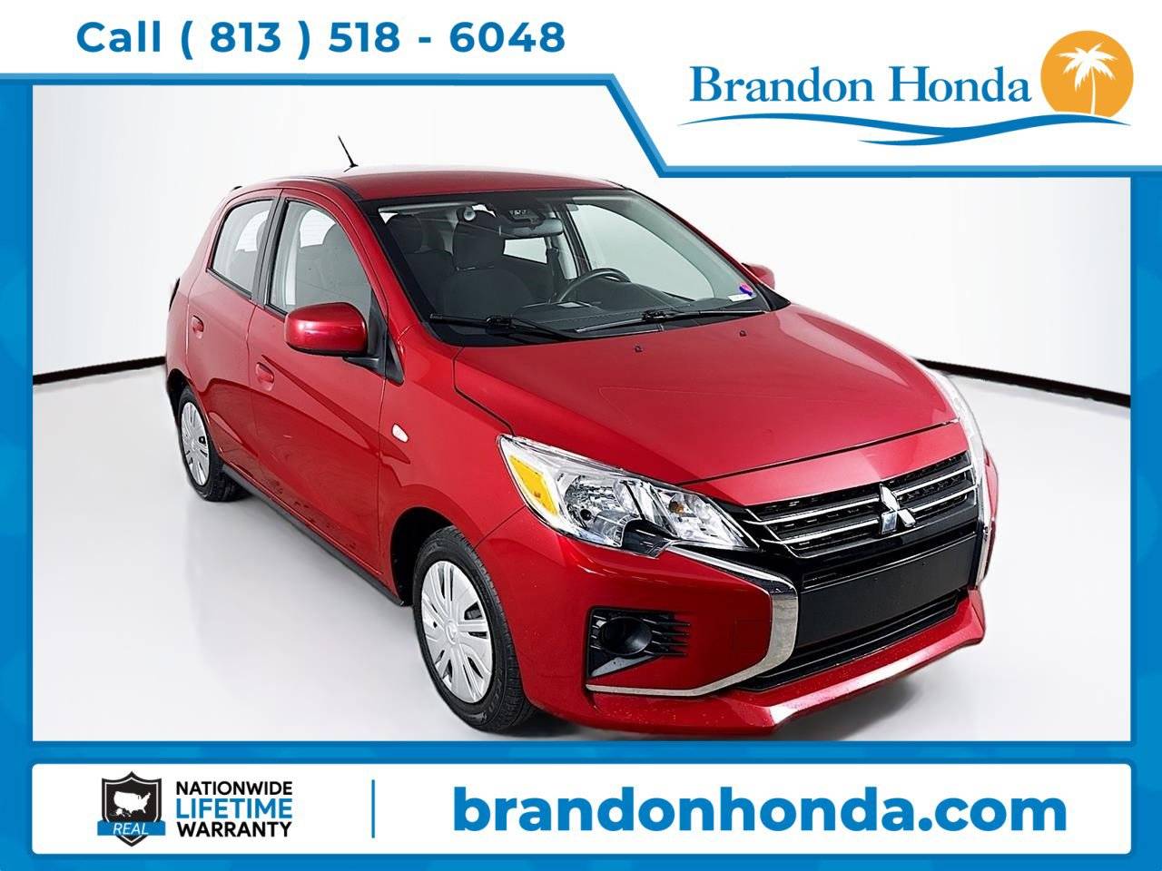 2022 Mitsubishi Mirage ES — Hatchback — 51,172 mi — Tampa, FL