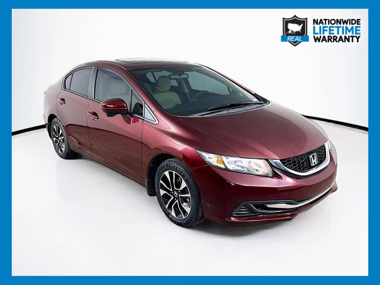 2015 Honda Civic EX — Sedan — 72,603 mi — Tampa, FL
