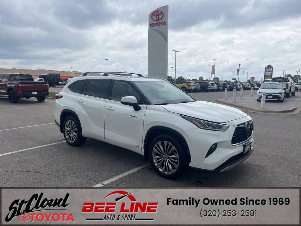 2021 Toyota Highlander Hybrid Platinum — SUV — 96,516 mi — Waite Park, MN