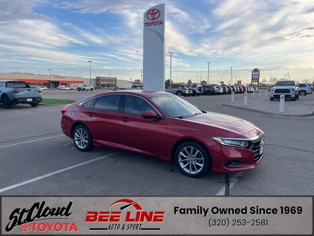 2021 Honda Accord LX — Sedan — 51,366 mi — Waite Park, MN
