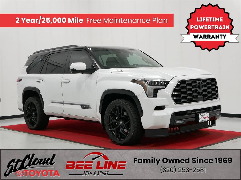 2025 Toyota Sequoia Platinum — SUV — 9,525 mi — Waite Park, MN