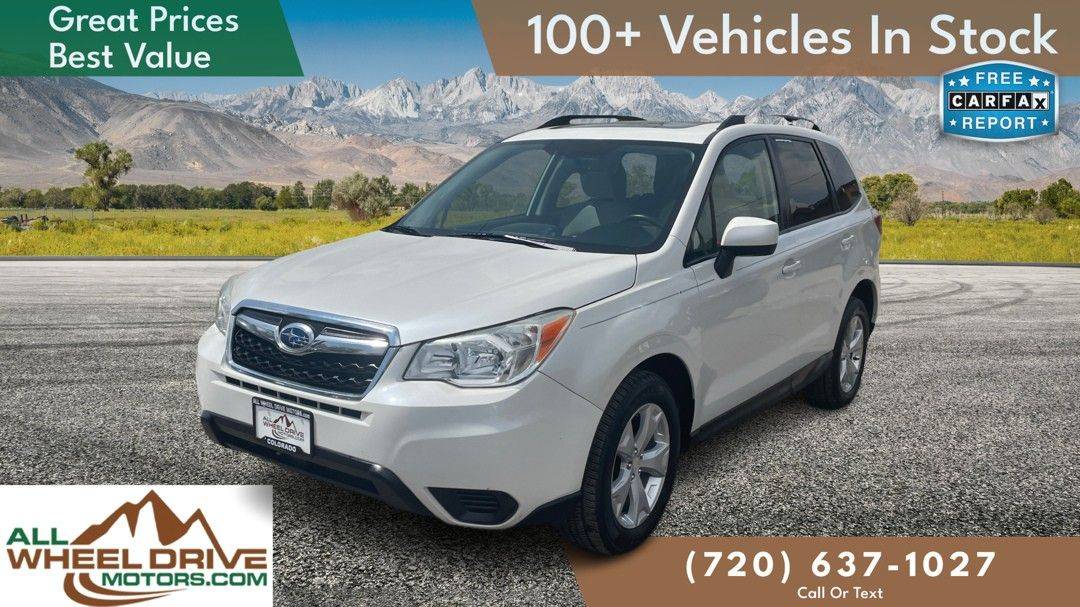 2014 Subaru Forester 2.5i Premium — SUV — 81,265 mi — Denver, CO