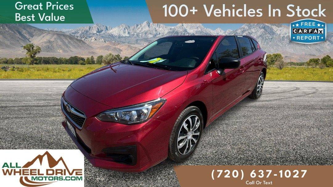 2019 Subaru Impreza 2.0i — Hatchback — 52,866 mi — Denver, CO
