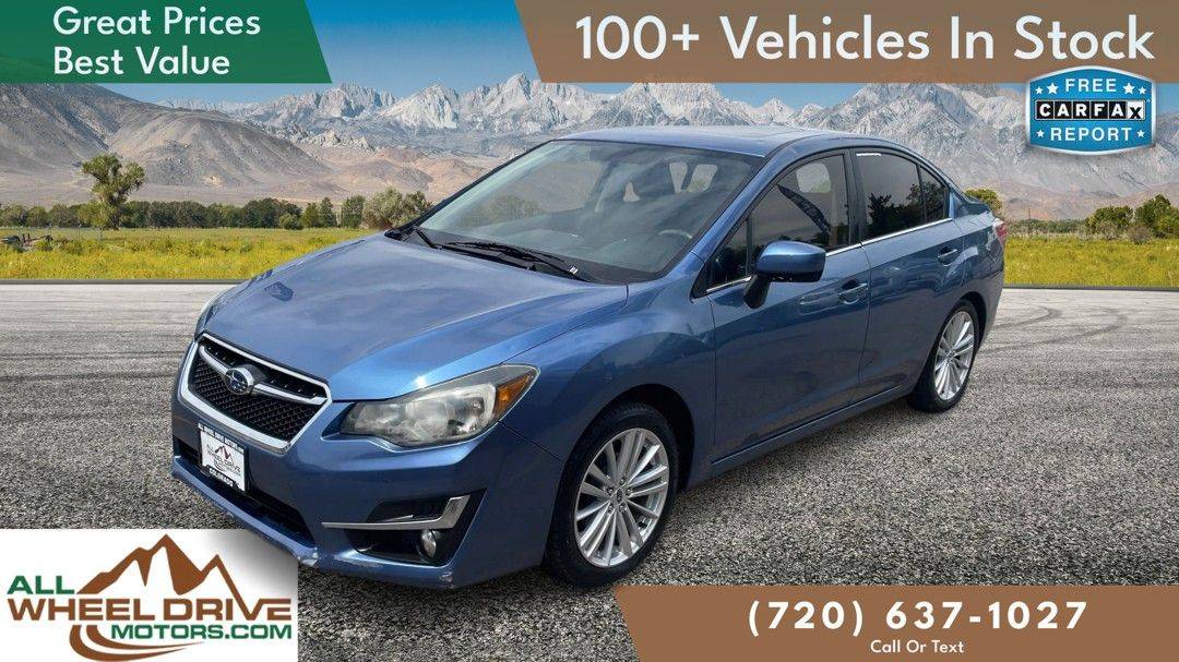 2015 Subaru Impreza 2.0i Premium — Sedan — 122,678 mi — Denver, CO