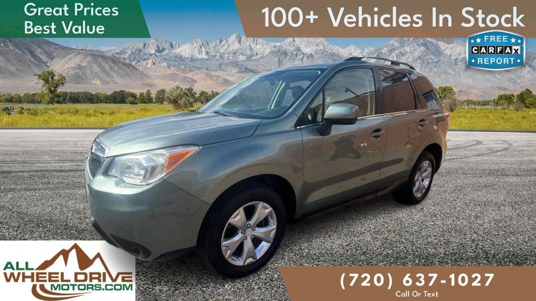 2015 Subaru Forester 2.5i Limited — SUV — 117,122 mi — Denver, CO