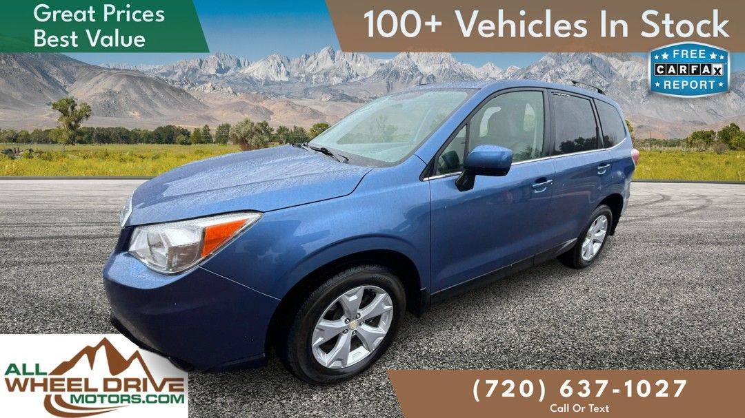 2016 Subaru Forester 2.5i Limited — SUV — 55,590 mi — Denver, CO