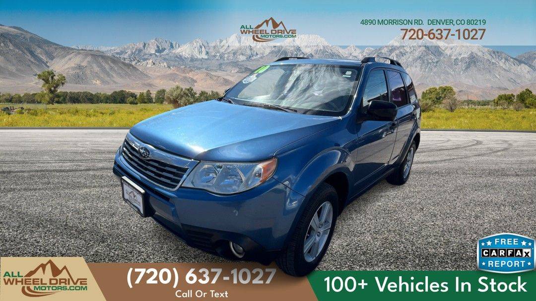 2010 Subaru Forester 2.5X — SUV — 96,557 mi — Denver, CO