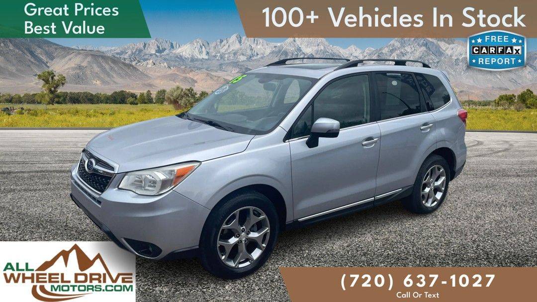 2015 Subaru Forester 2.5i Touring — SUV — 74,117 mi — Denver, CO