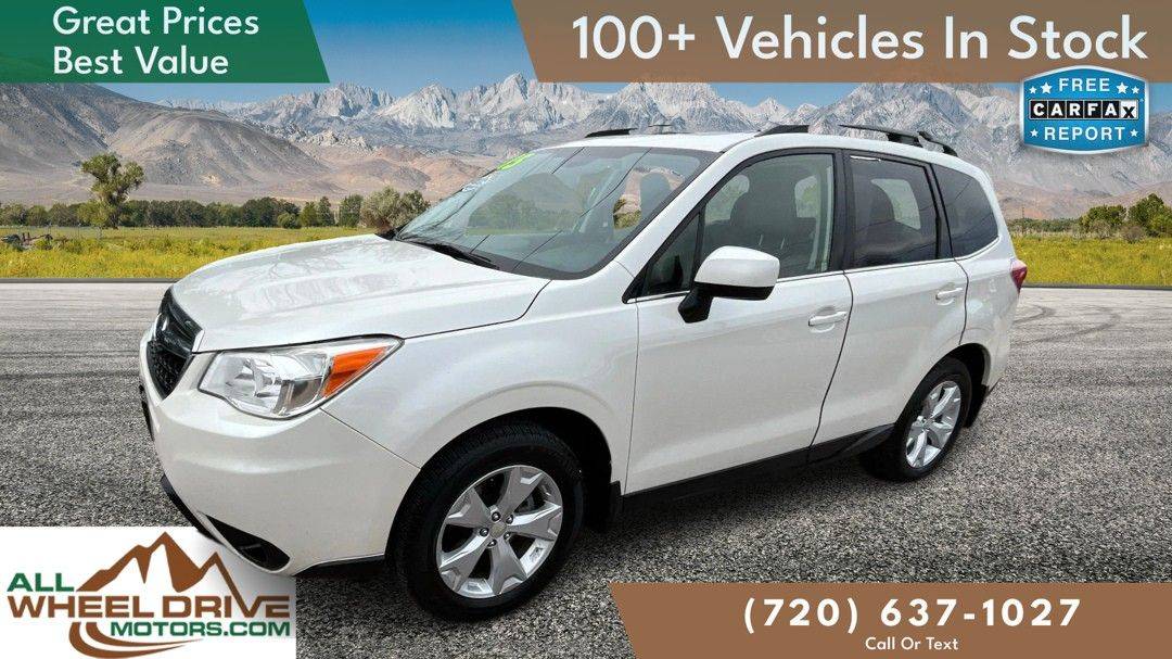 2015 Subaru Forester 2.5i Limited — SUV — 122,493 mi — Denver, CO