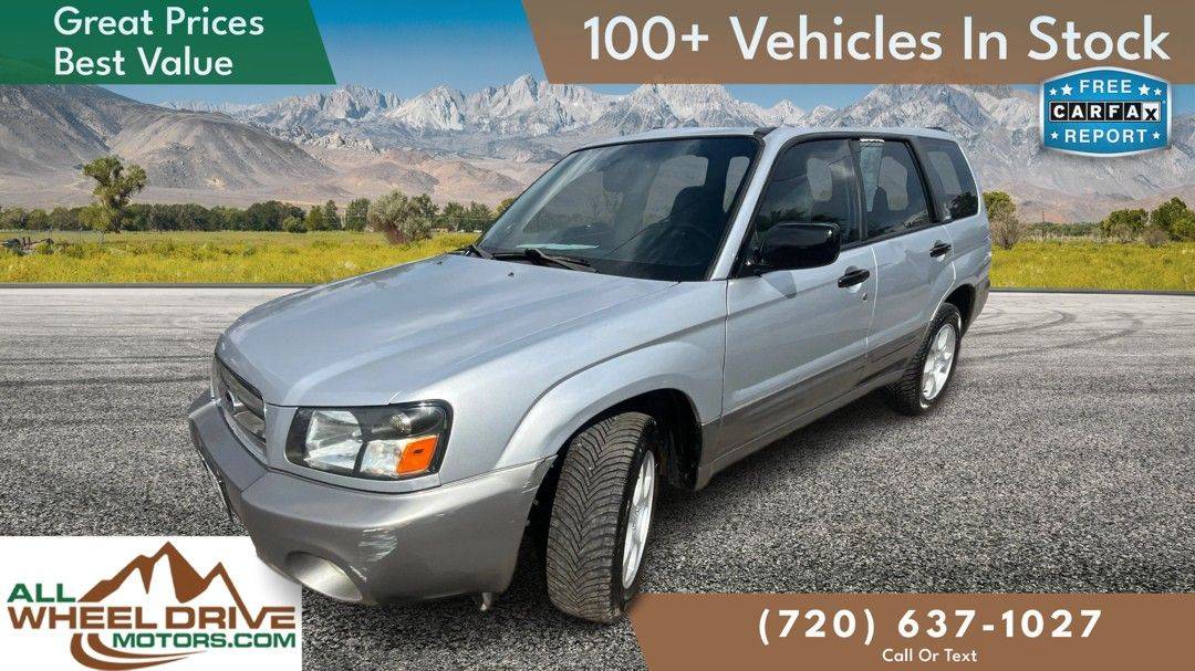 2004 Subaru Forester 2.5XS — SUV — 198,247 mi — Denver, CO
