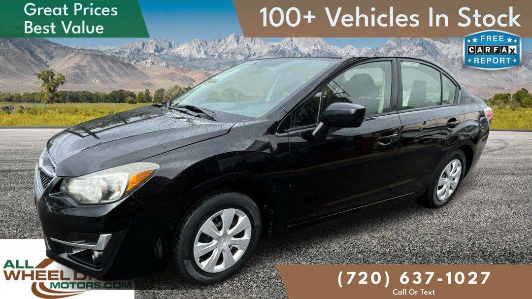 2016 Subaru Impreza 2.0i — Sedan — 50,478 mi — Denver, CO