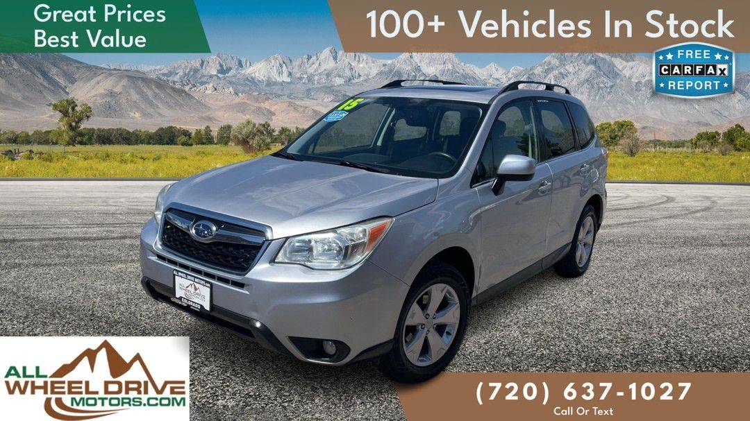 2015 Subaru Forester 2.5i Limited — SUV — 138,910 mi — Denver, CO