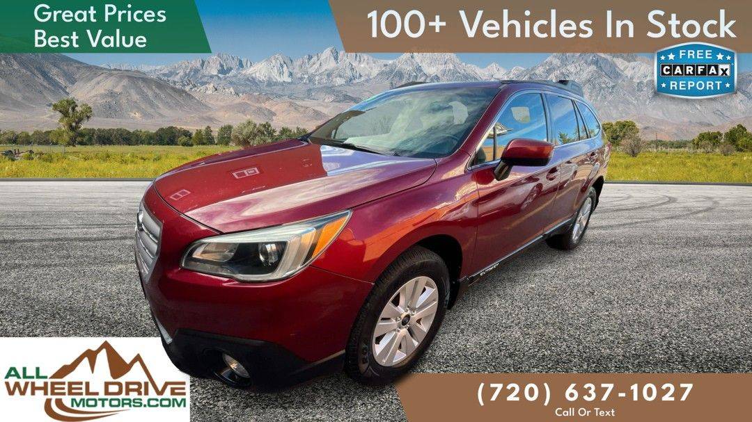 2016 Subaru Outback 2.5i Premium — SUV — 122,164 mi — Denver, CO
