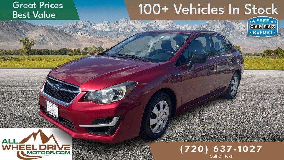 2016 Subaru Impreza 2.0i — Sedan — 102,579 mi — Denver, CO