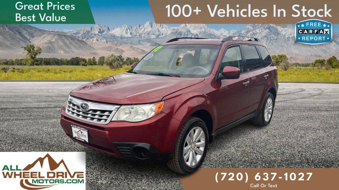 2012 Subaru Forester 2.5X Premium — SUV — 123,710 mi — Denver, CO