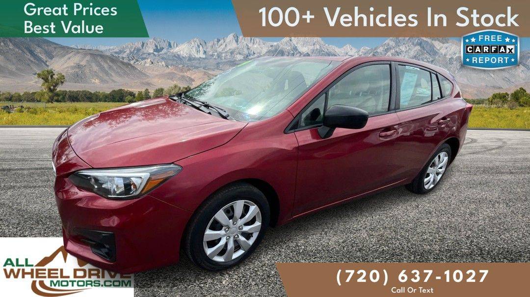 2019 Subaru Impreza 2.0i — Hatchback — 108,868 mi — Denver, CO