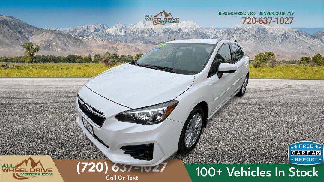2017 Subaru Impreza 2.0i Premium — Hatchback — 83,999 mi — Denver, CO