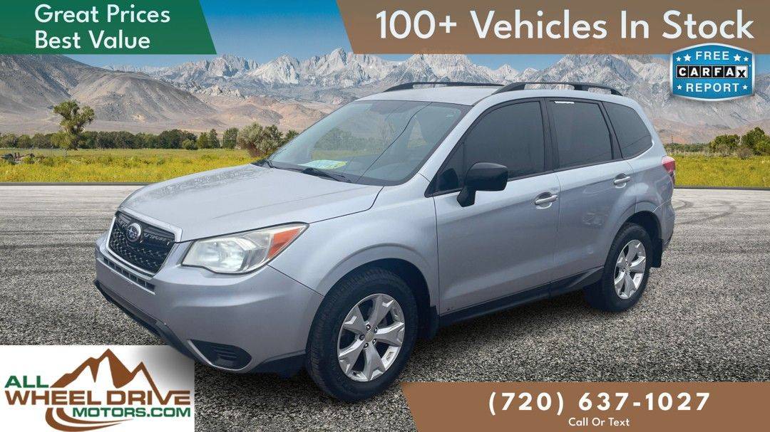 2015 Subaru Forester 2.5i — SUV — 109,601 mi — Denver, CO
