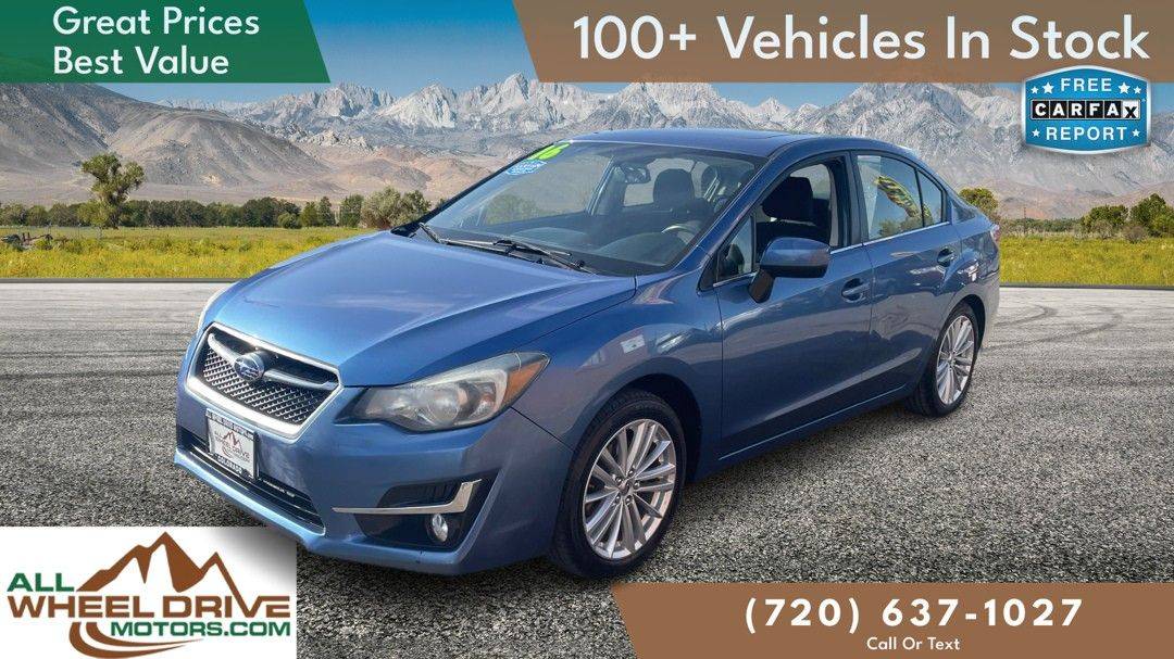 2016 Subaru Impreza Premium — Sedan — 101,460 mi — Denver, CO