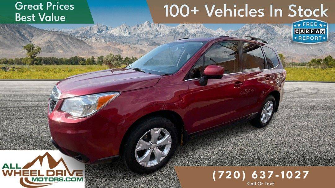 2015 Subaru Forester 2.5i Limited — SUV — 144,255 mi — Denver, CO