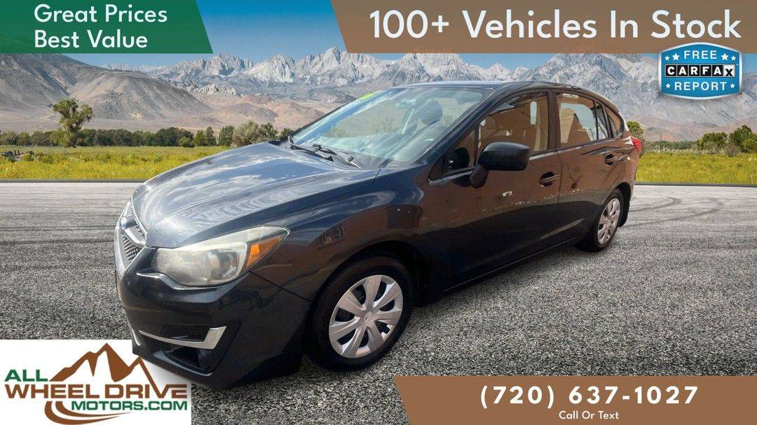 2016 Subaru Impreza 2.0i — Wagon — 113,031 mi — Denver, CO