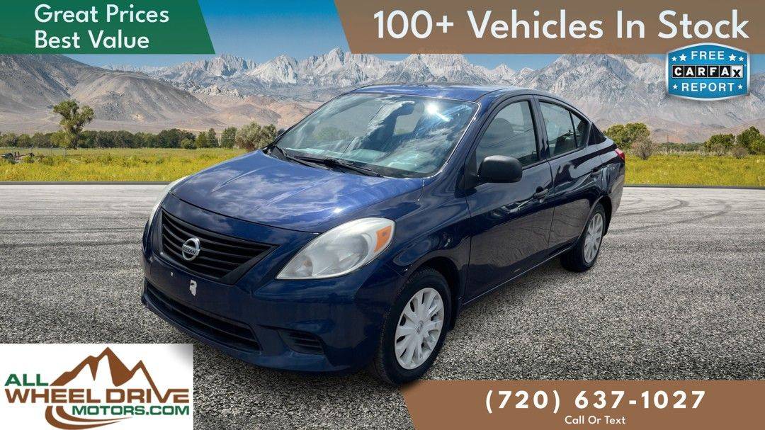 2014 Nissan Versa 1.6 S Plus — Sedan — 123,520 mi — Denver, CO