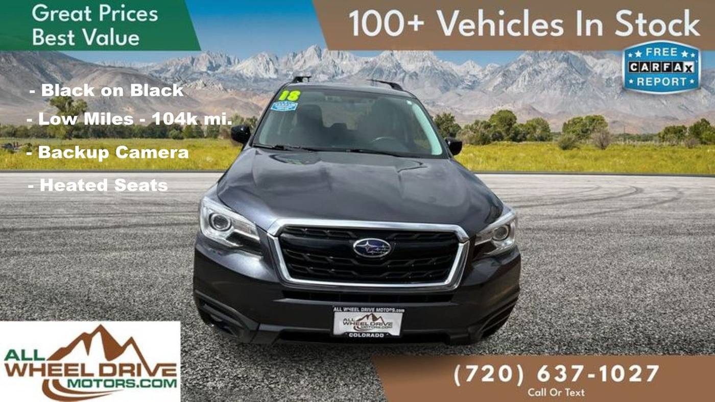 2018 Subaru Forester 2.5i Premium — SUV — 104,024 mi — Denver, CO