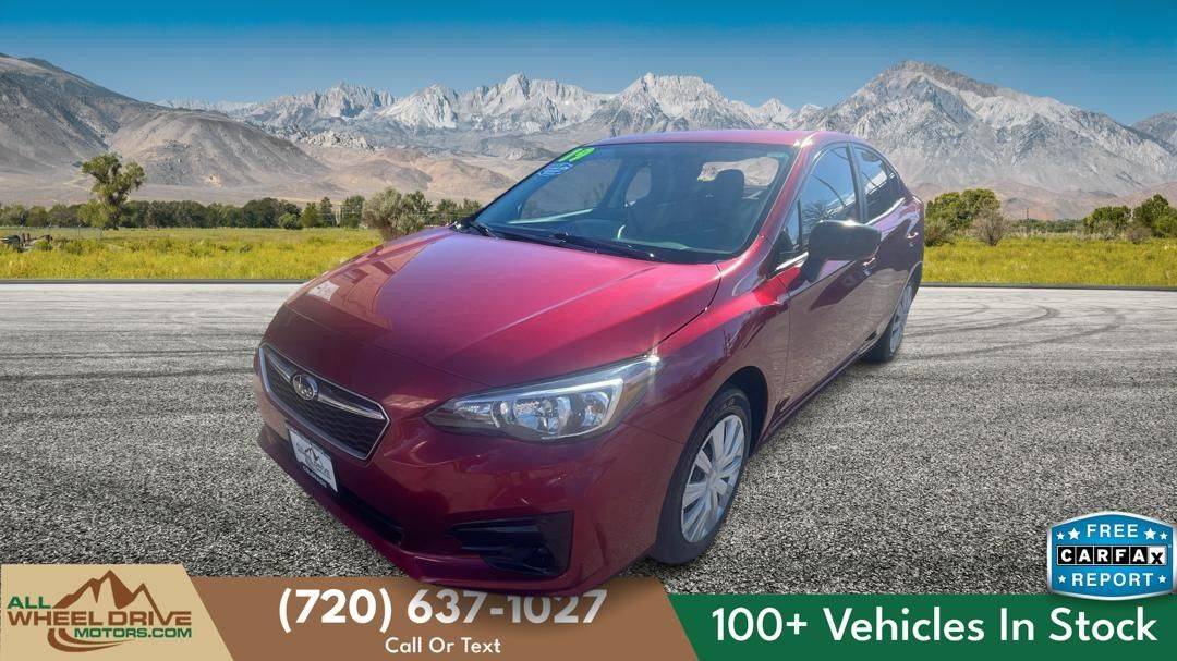 2019 Subaru Impreza 2.0i — Sedan — 59,548 mi — Denver, CO
