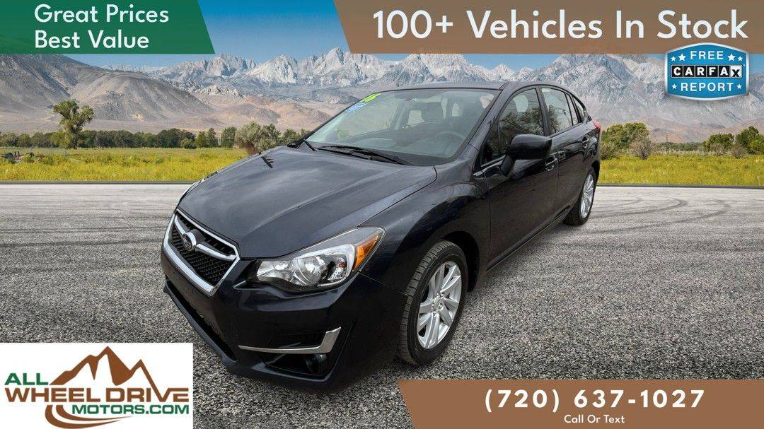 2016 Subaru Impreza 2.0i Premium — Wagon — 81,569 mi — Denver, CO