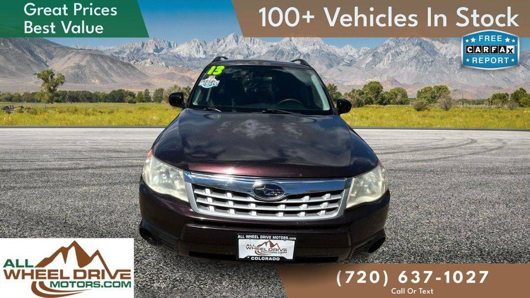 2013 Subaru Forester 2.5X — SUV — 123,414 mi — Denver, CO