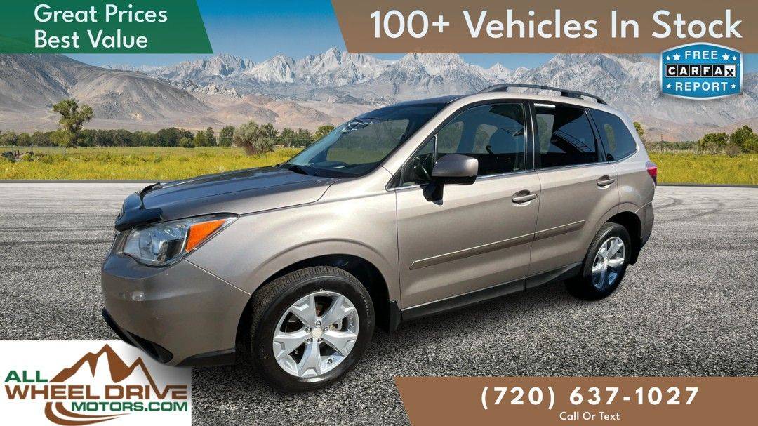 2015 Subaru Forester 2.5i Limited — SUV — 118,678 mi — Denver, CO