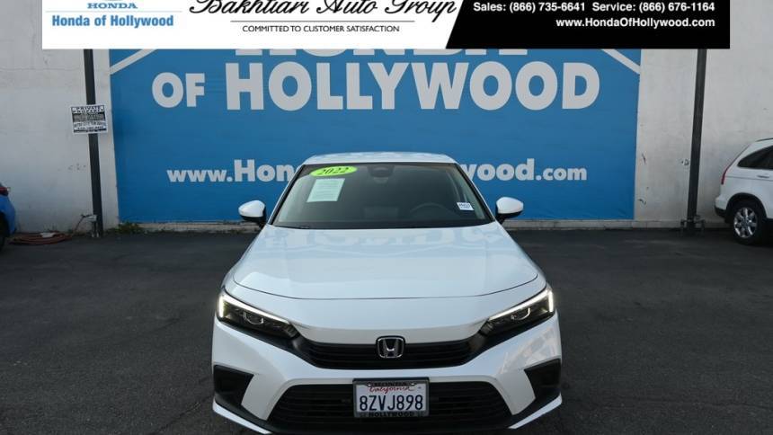 2022 Honda Civic LX — Sedan — 13,833 mi — Hollywood, CA