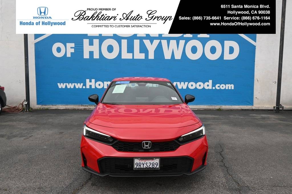 2025 Honda Civic Sport — Sedan — 2,267 mi — Hollywood, CA
