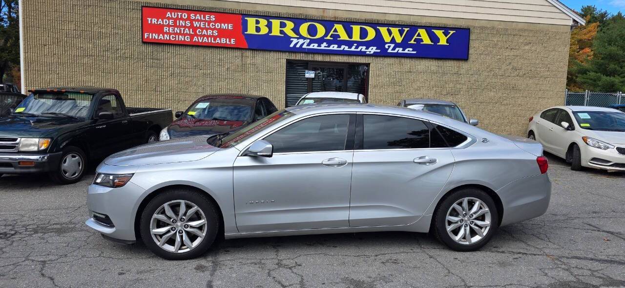 2019 Chevrolet Impala LT — Sedan — 119,736 mi — Ayer, MA